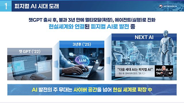 과학기술정보통신부 국회 피지컬 AI 프론티어 강국 신기술 조찬포럼 PT 2