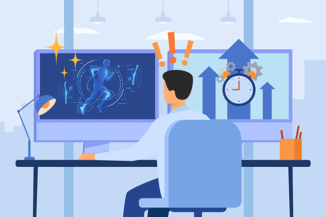정보통신산업진흥원 AI+X 인포그래픽 포스터 기획 및 디자인 3